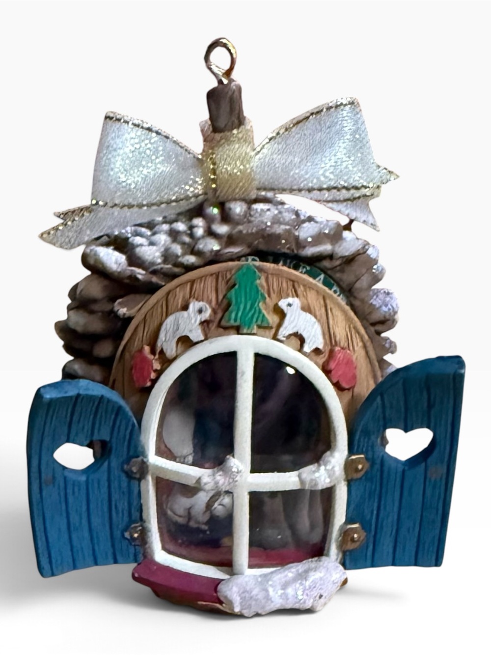 Vintage Carlton Cards Heirloom Collection Christmas Ornament - Pinecone Cottage